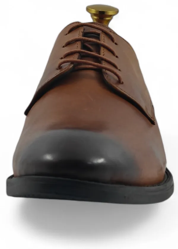 Freacksters_Men's_Tan_Genuine_Leather_Formal_Derby_Shoes