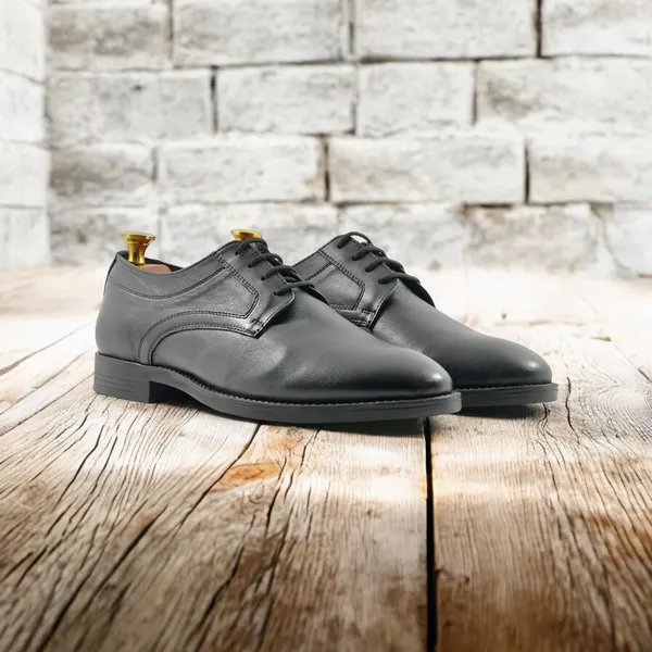 Freacksters_Men's_Black_Genuine_Leather_Formal_Lace-Up_Derby_Shoes