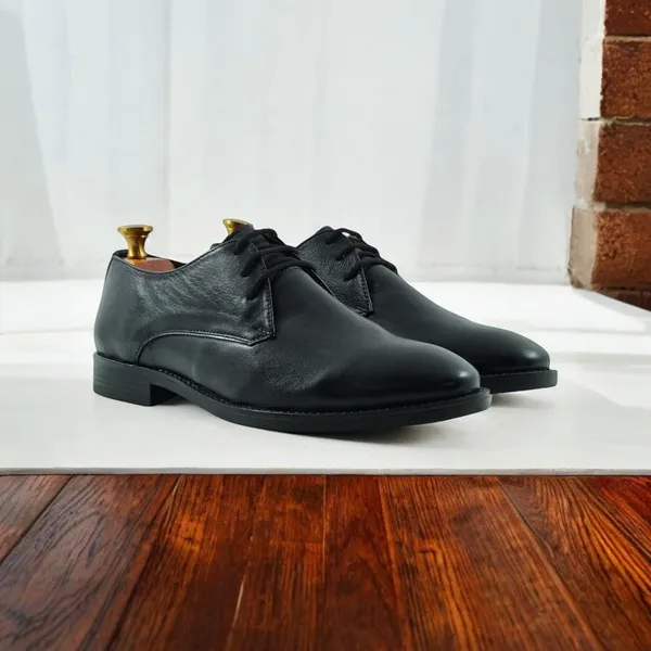 Freacksters_Men's_Black_Genuine_Leather_Formal_Lace-Up_Shoes