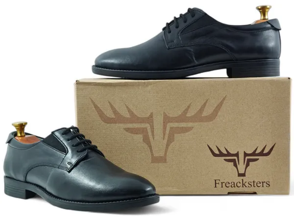 Freacksters_Men's_Black_Genuine_Leather_Formal_Derby_Shoes