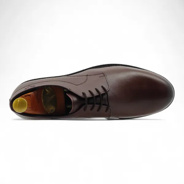 Freacksters_Men's_Brown_Leather_Classic_Derby_Formal_Shoes