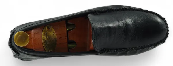 Freacksters_Men's_Black_Heritage_Leather_Slip-On_Loafers