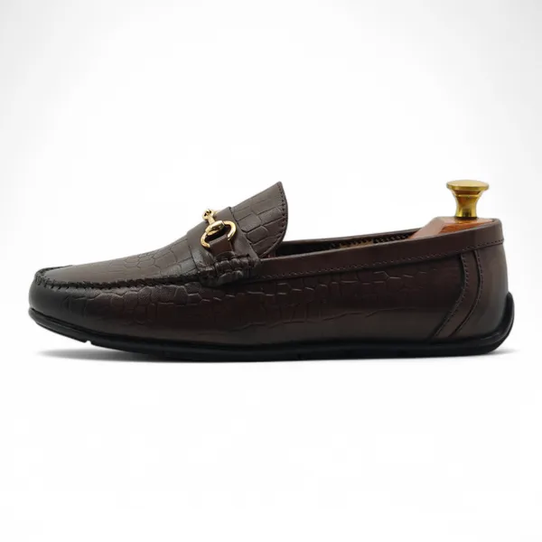 Freacksters_Brown_Croco-Pattern_Leather_Slip-On_Loafers_–_Refined_Luxury