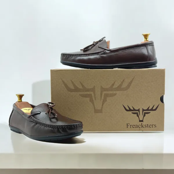 Freacksters_Brown_Leather_Driving_Loafers_–_Comfort_&_Style_for_Every_Ride