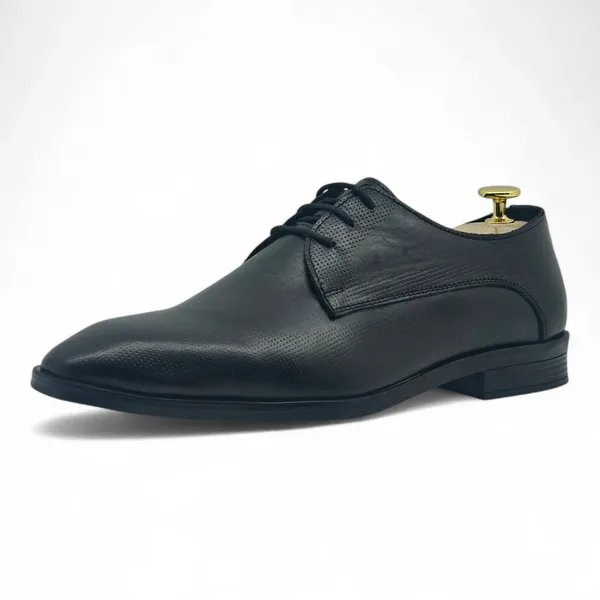 Freacksters_Verona_Black_Italian_Dotted_Lace-Up_Formals