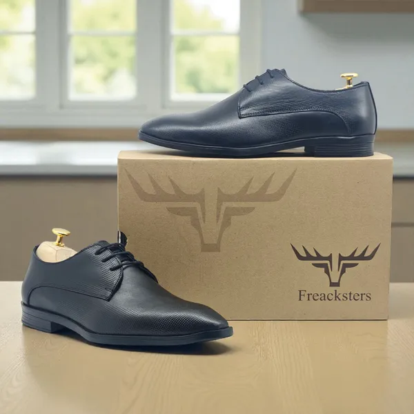 Freacksters_Verona_Black_Italian_Dotted_Lace-Up_Formals