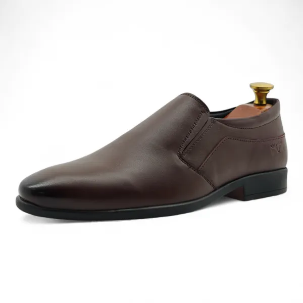 Freacksters_Men's_Brown_Luxe_Leather_Formal_Lace-Up_Shoes