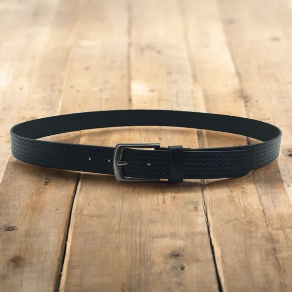 Freacksters_35mm_Black_Leather_Belt_with_Designer_Pattern_Elegant_and_Distinctive