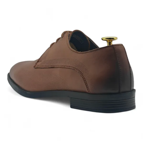 Freacksters_Verona_Tan_Italian_Dotted_Lace-Up_Formals