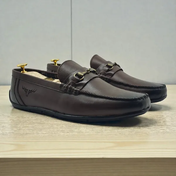 Freacksters_Brown_Leather_Loafers_–_Classic_Style_with_Everyday_Comfort