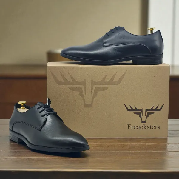 Freacksters_Verona_Black_Italian_Lace-Up_Formal_Shoes