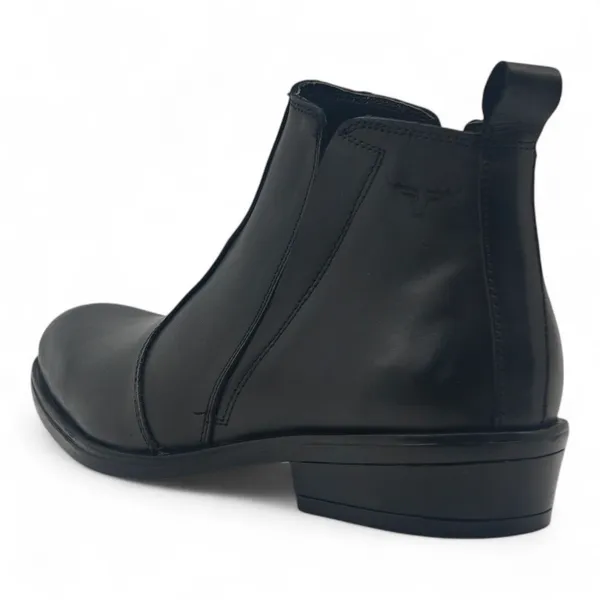 Freacksters_Elite_Black_Chelsea_Boots_with_Side_Zipper_&_Cubic_Heel