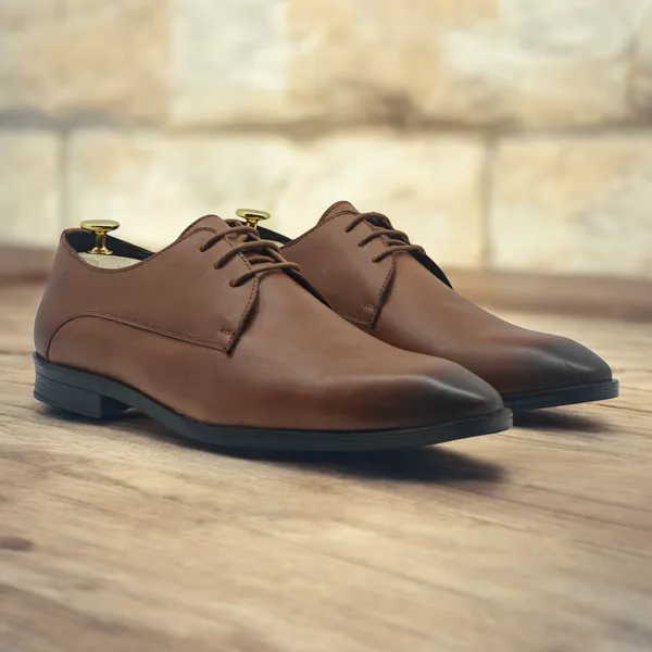 Freacksters_Verona_Tan_Italian_Lace-Up_Formal_Shoes