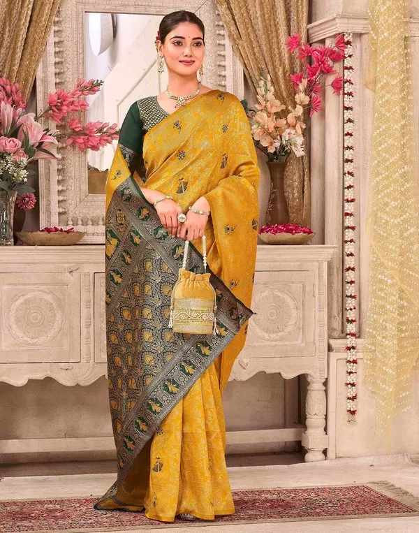 Effervescent_Soft_Banarasi_Silk_Saree_With_Elision_Blouse_Piece