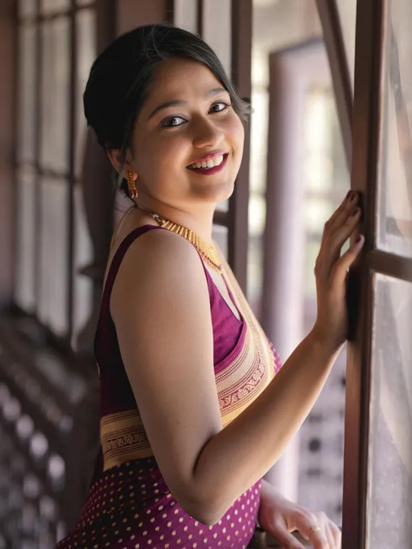 Ravishing_Pink_Kanjivaram_Silk_With_Palimpsest_Blouse_Piece