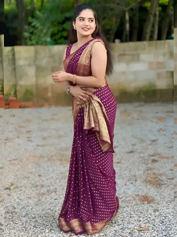Ravishing_Pink_Kanjivaram_Silk_With_Palimpsest_Blouse_Piece