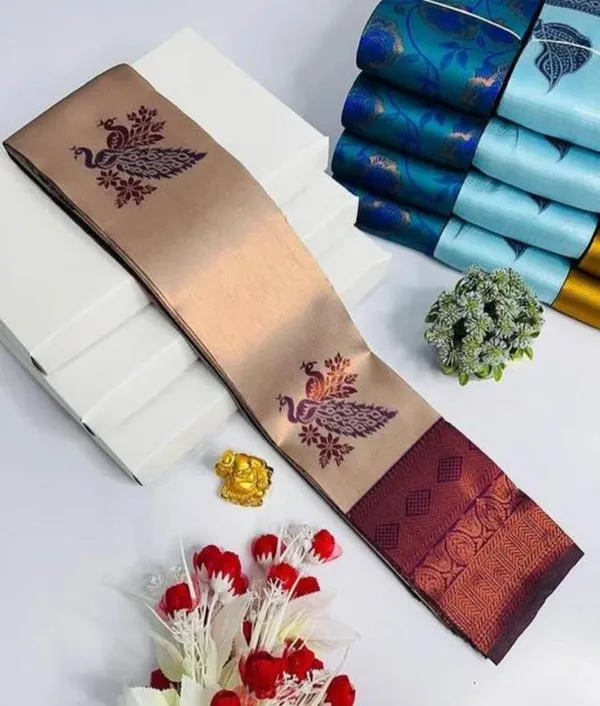Opulent_Soft_Banarasi_Silk_Saree_With_Ethnic_Blouse_Piece