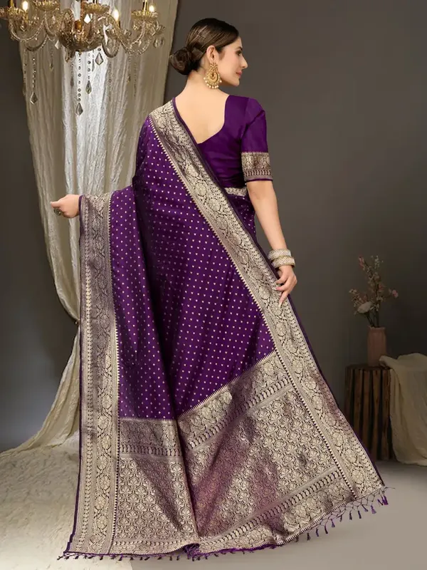 Outstanding_Soft_Banarasi_Silk_Saree_With_Angelic_Blouse_Piece