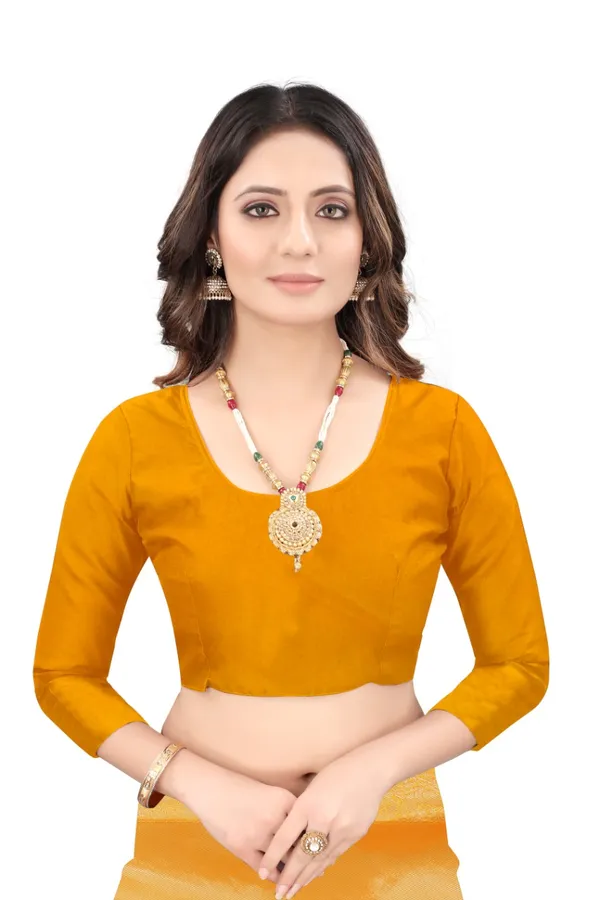 Palimpsest_Yellow_Soft_Silk_Saree_With_Epiphany_Blouse_Piece