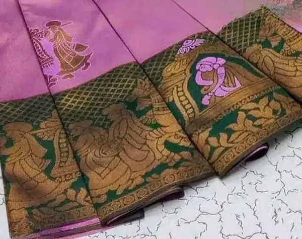 Seraglio_Soft_Banarasi_Silk_Saree_With_Divine_Blouse_Piece