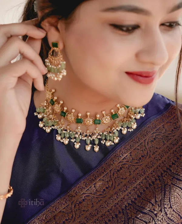 Skinny_Blue_Soft_Silk_Saree_With_Designer_Blouse_Piece