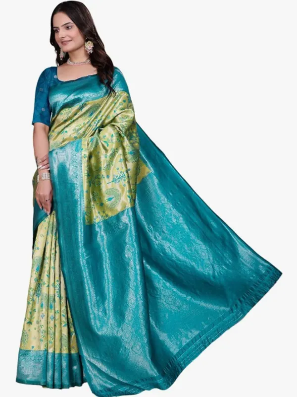 Tremendous_Soft_Banarasi_Silk_Saree_With_Supernal_Blouse_Piece