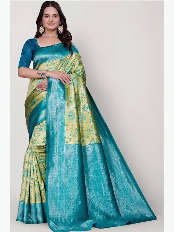 Tremendous_Soft_Banarasi_Silk_Saree_With_Supernal_Blouse_Piece