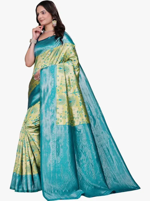Tremendous_Soft_Banarasi_Silk_Saree_With_Supernal_Blouse_Piece