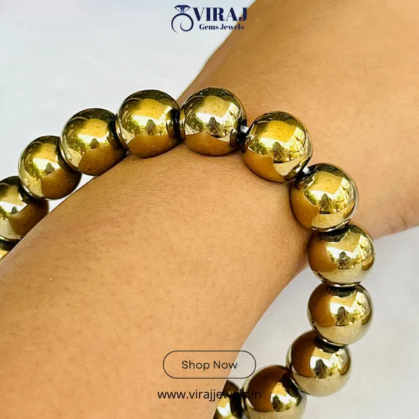 Premium_Natural_Golden_Pyrite_Bracelet