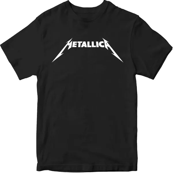 Unisex_Cotton_Black_Metallica_Printed_T_Shirt