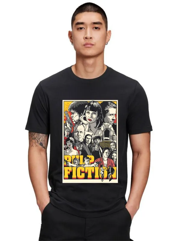 Unisex_Cotton_Black_Pulp_Fiction_T_Shirt