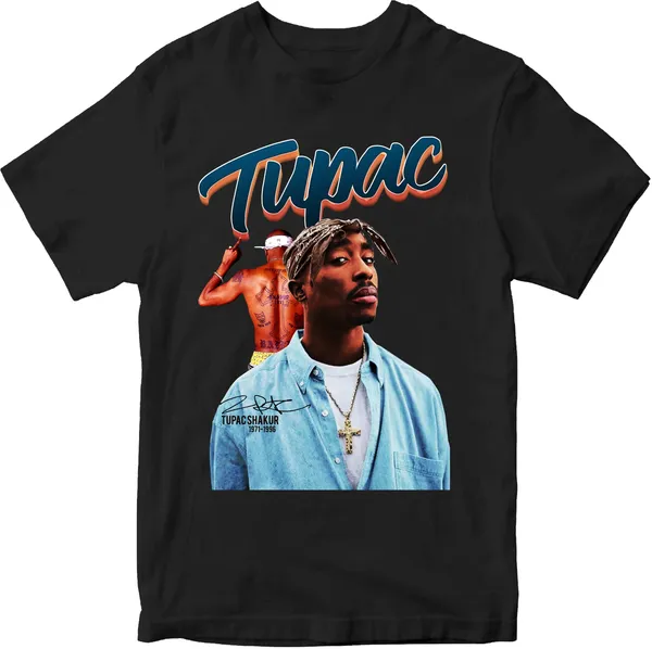 Unisex_Cotton_Black_Tupac_T_Shirt