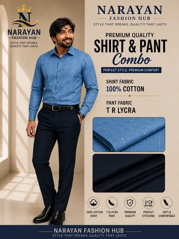SHIRT_AND_PENT_FABRIC_SOFT_COTTON