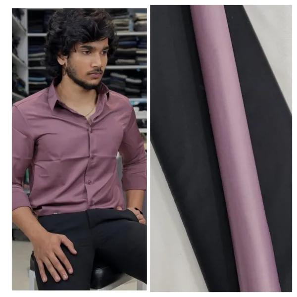 Green_And_Black_Plain_Heavy_Fabric_Shirt_&_Pant_Fabric