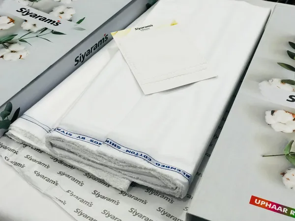 Siyaram's_White_&_White_Cotton_Linen_Shirt_&_Trouser_Fabric_Combo