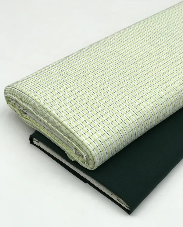 VIMAL_CHECKS_SHIRT_FABRIC_AND_TROUSER