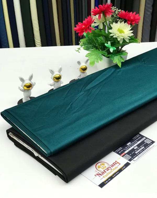 Bottal_Green_Giza_Cotton_Plain_Shirt_With_Tr_Lycra_Pent