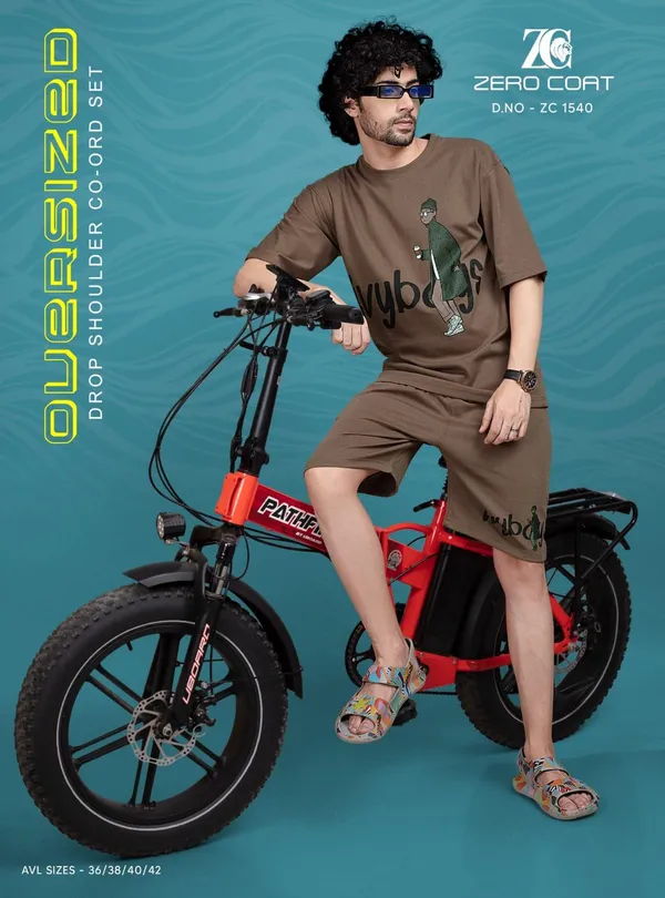 Men's_Casual_Style_Cotton_Blend_Solid_Co-Ord_Sets