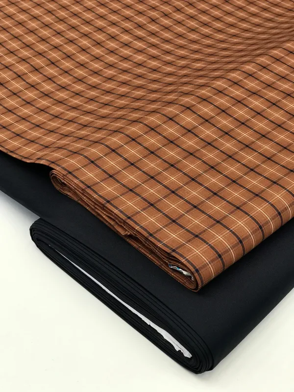 Yarn_Dated_chex_soft_cotton_and_Trouser_fabric