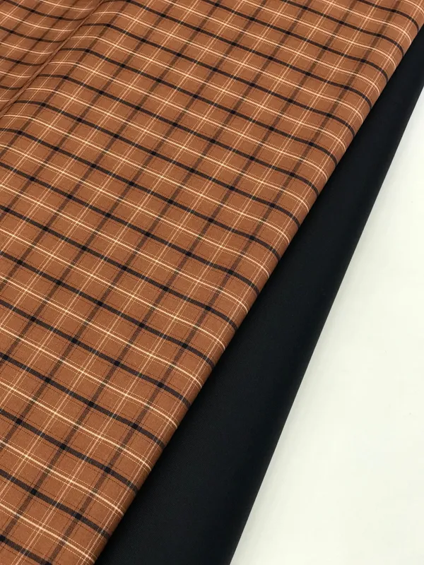 Yarn_Dated_chex_soft_cotton_and_Trouser_fabric