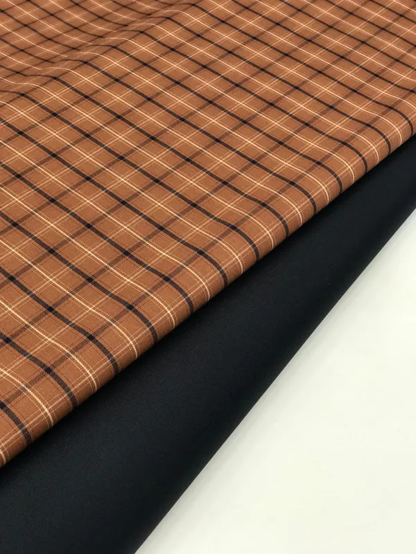 Yarn_Dated_chex_soft_cotton_and_Trouser_fabric