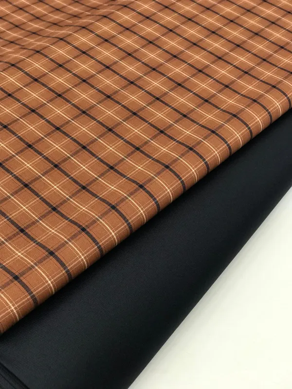 Yarn_Dated_chex_soft_cotton_and_Trouser_fabric