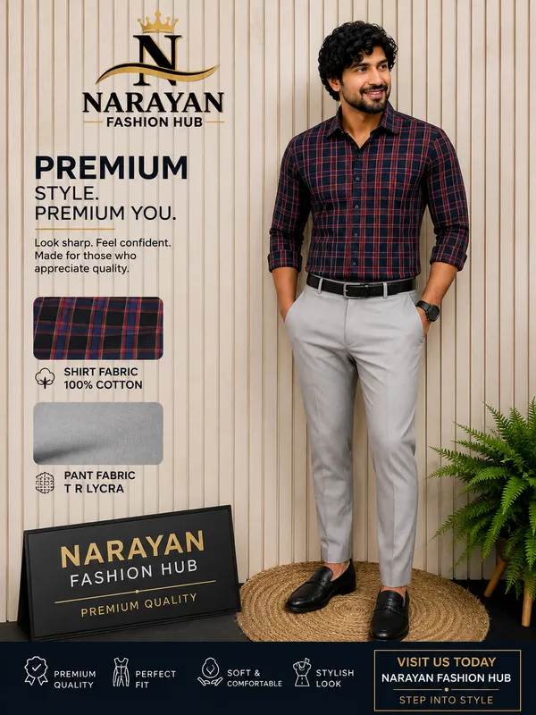 CHECKS_Shirt_&_Trouser
