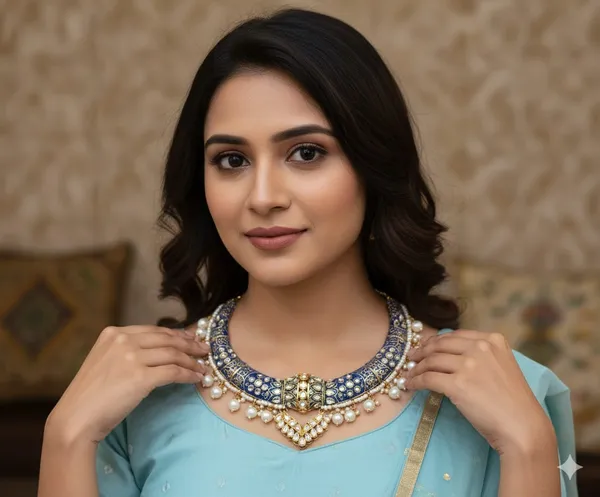 Designer_Meenakari_Hasli_Nacklace_without_Earring