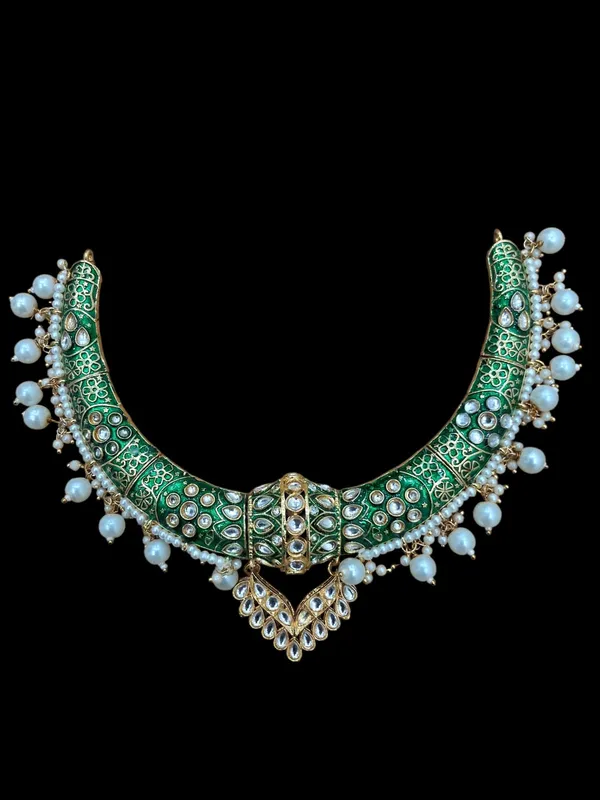 Designer_Meenakari_Hasli_Nacklace_without_Earring
