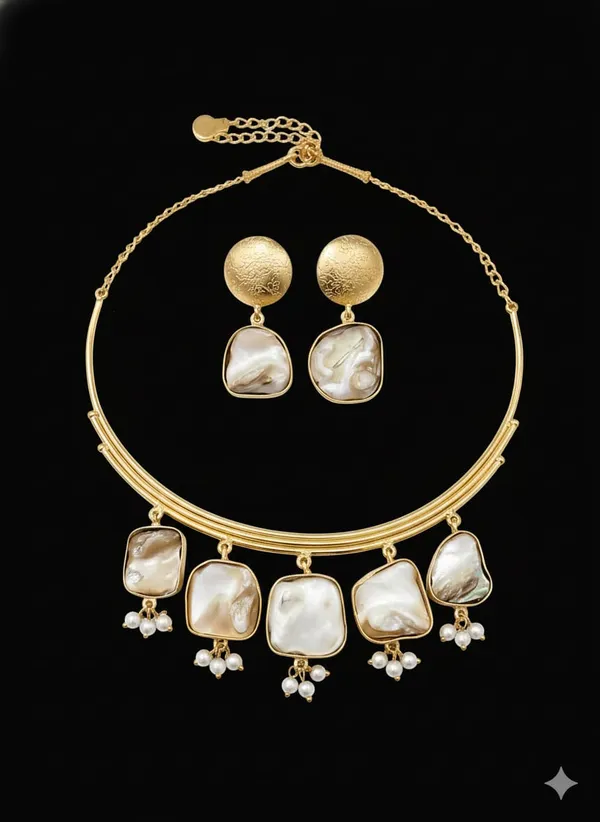 Handmade_Brass_MOP_Necklace_Set_with_Earring
