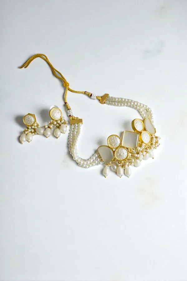 Latest_Designer_Choker_Necklace_Set_With_Earring_for_her
