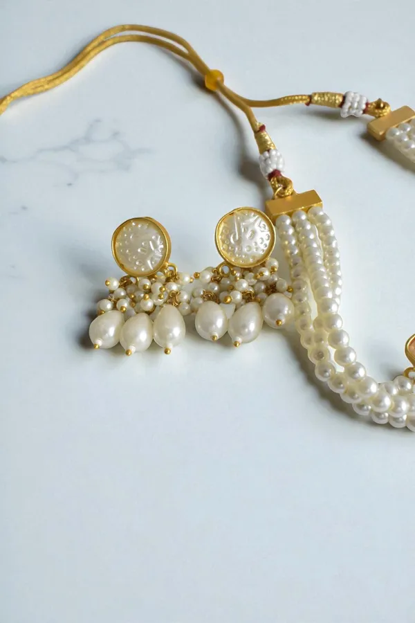 Latest_Designer_Choker_Necklace_Set_With_Earring_for_her