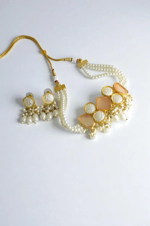 Latest_Designer_Choker_Necklace_Set_With_Earring_for_her