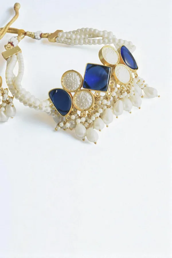 Latest_Designer_Choker_Necklace_Set_With_Earring_for_her